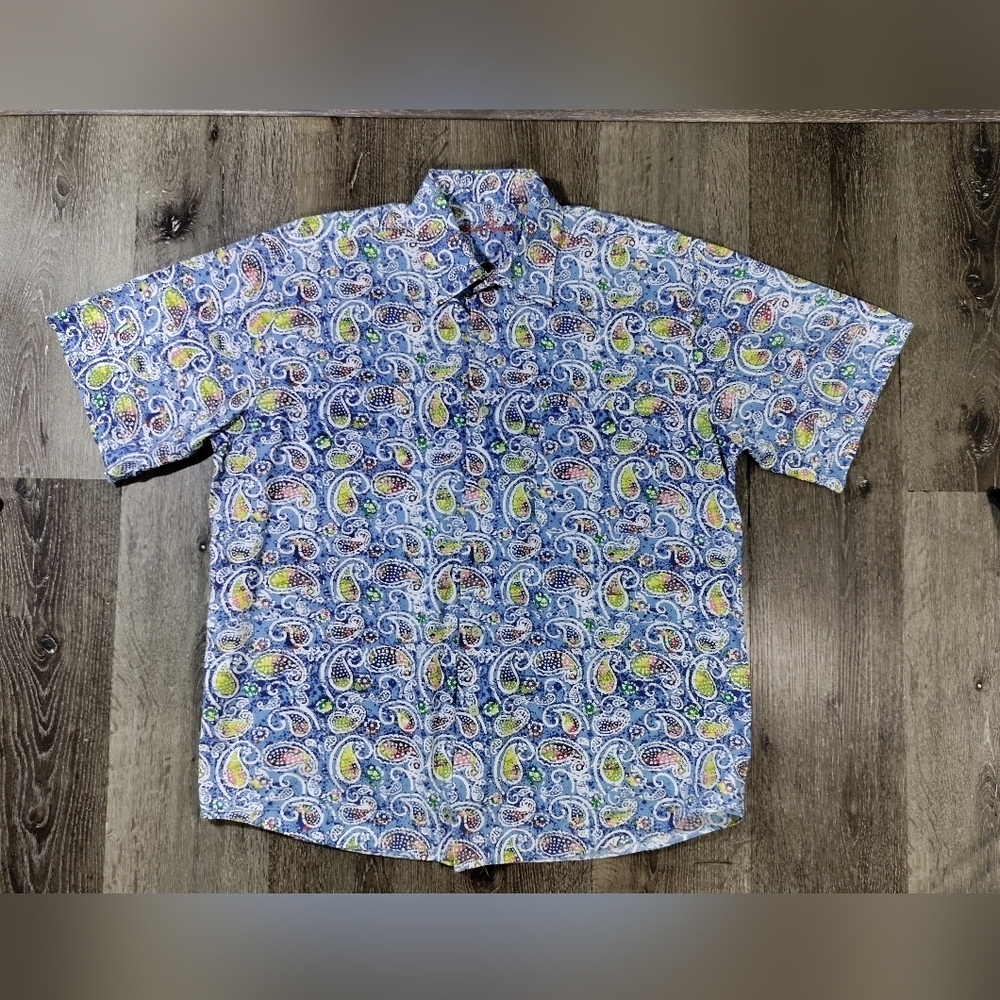 Alan Flusser Shirt Mens Large